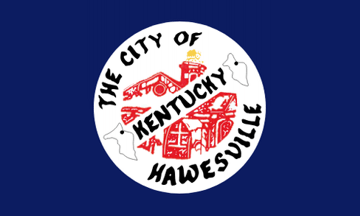 [Flag of Hawesville, Kentucky]