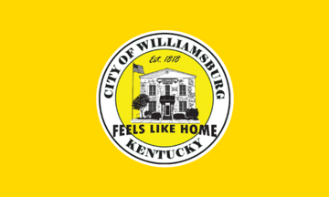 [Flag of Williamsburg, Kentucky]