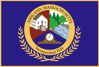 [Flag of Ashland, Massachusetts]