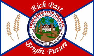 [Flag of Burlington, Massachusetts]