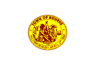 [Flag of Bourne, Massachusetts]
