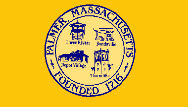 [Flag of Palmer, Massachusetts]