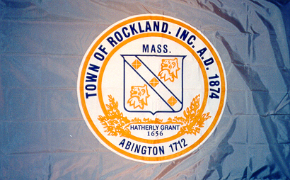 [Flag of Rockland, Massachusetts]