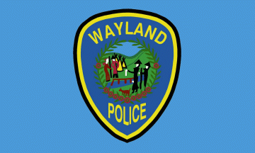 [Flag of Wayland Police, Massachusetts]