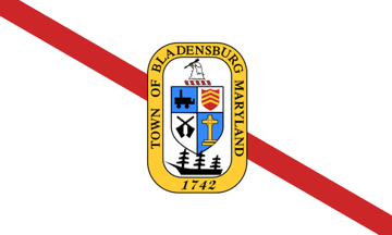 [Flag of Bladensburg, Maryland (U.S.)]