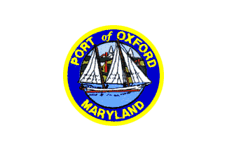 [Flag of Oxford, Maryland]