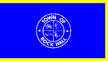 [Flag of Rock Hall, Maryland]