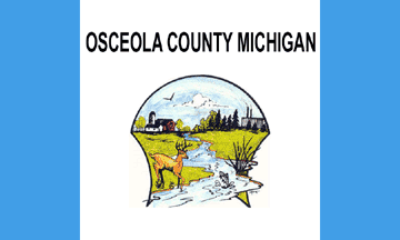 [Flag of the Osceola County, Michigan]