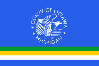 [Flag of the Ottawa County, Michigan]