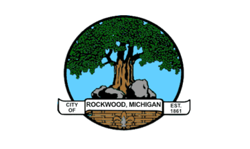 [Flag of Rockwood, Michigan]