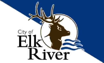 [flag of Elk River, Minnesota]