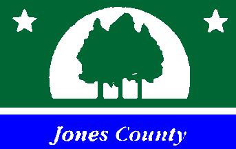 [flag of Jones County, Mississippi]