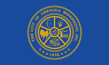 [flag of Grenada, Mississippi]
