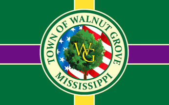 [flag of Walnut Grove, Mississippi]