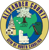 [Seal of Alexander County, North Carolina]