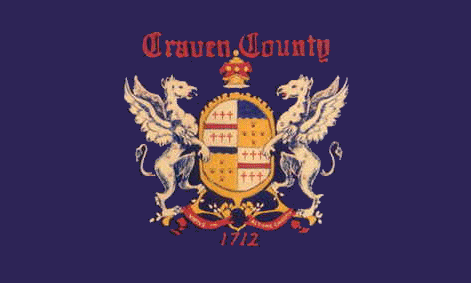 [flag of Craven County, North Carolina]