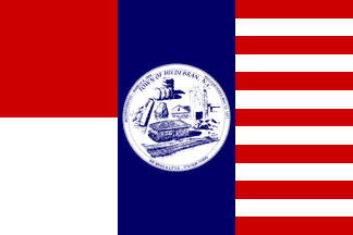 [flag of Hildebran, North Carolina]