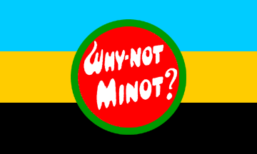 [Flag of Minot, North Dakota]
