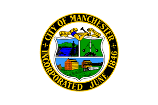 [Flag of Manchester, New Hampshire]