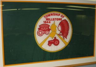 [Flag of Millstone Township, New Jersey]