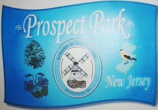 [Flag of Prospect Park, New Jersey]
