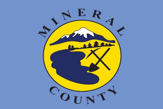 [Flag of Mineral County, Nevada]