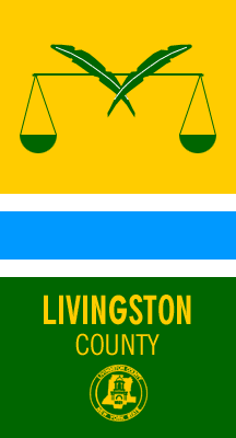 [Flag of Livingstone County, New York]