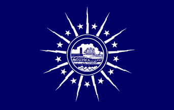 [Flag of Buffalo, New York]