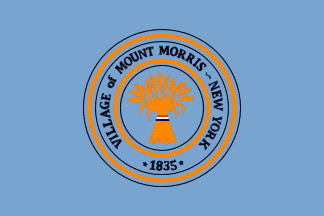 [Flag of Mount Morris, New York]