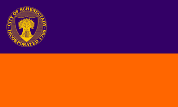 [Schenectady, New York flag]