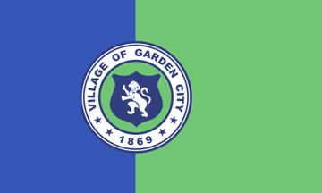 [Flag of Village of Garden City, New York]