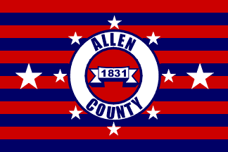 [Flag of Allen County, Ohio]