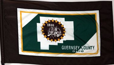 [Flag of Guernsey County, Ohio]
