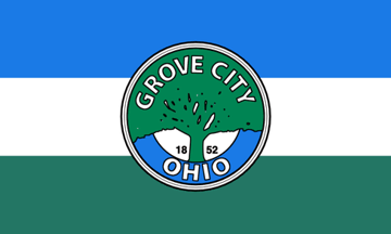 [Flag of Grove City, Ohio]