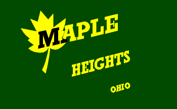 [Flag of Maple Heights, Ohio]
