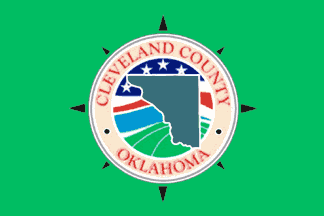 [Flag of Cleveland County, Oklahoma]