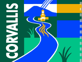 [Flag of Corvallis, Oregon]