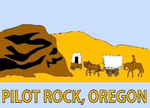 [Flag of Pilot Rock, Oregon]