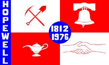 [Hopewell Township, Pennsylvania Flag]
