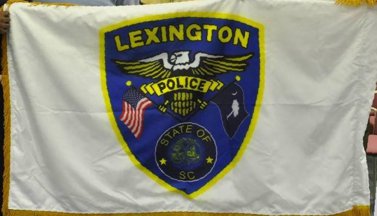 [Flag of Lexington Police Dept, South Carolina]