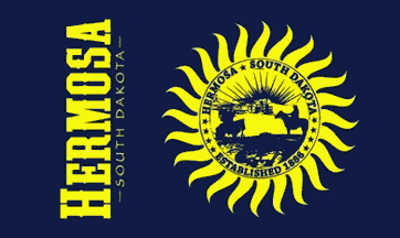 [Flag of Hermosa, South Dakota]