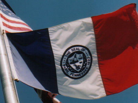 [Flag of Paris, Tennessee]