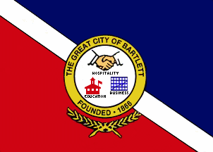 [Flag of Bartlett, Tennessee]