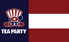 [Flag of the Tea Party variant]