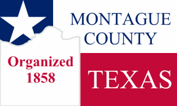 [Flag of Montague County, Texas]