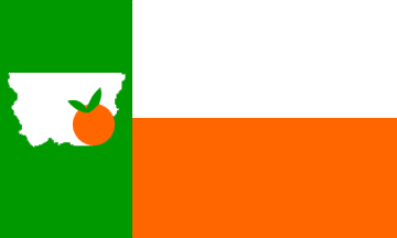 [Flag of Orange County, Texas]