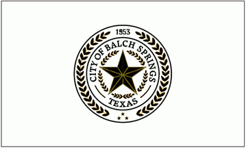 [Flag of Balch Springs, Texas]