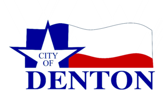 [Flag of Denton, Texas]
