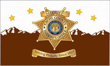 [Flag of Cache County sheriff, Utah]