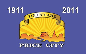 [Price Centennial flag, Utah]